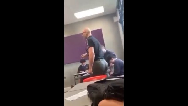 Teacher tries to impress his students and finds out [VIDEO]