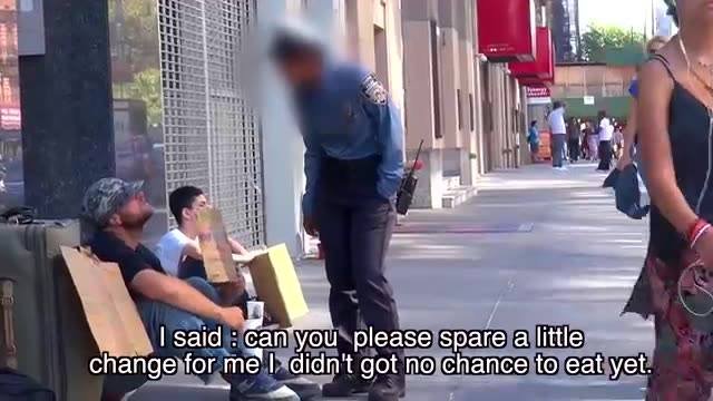 The Homeless Man VS Homeless child [VIDEO]