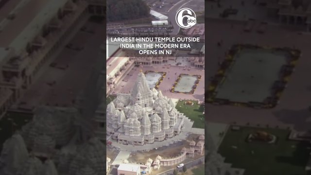 The largest Hindu temple outside of India to be built in Robbinsville [VIDEO]