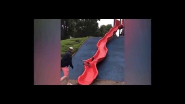 The worst slide in the world
