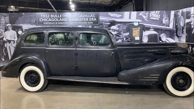 Chicagoland Gangster Bulletproof Cadillac from the 1930s [VIDEO]