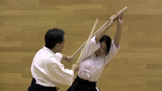 Advanced Katana Sword Technique in Kenjutsu