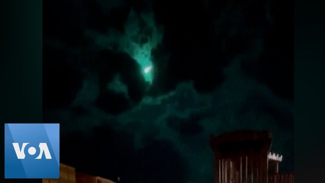Meteor lights up the night sky In Erzurum, Turkey [VIDEO]