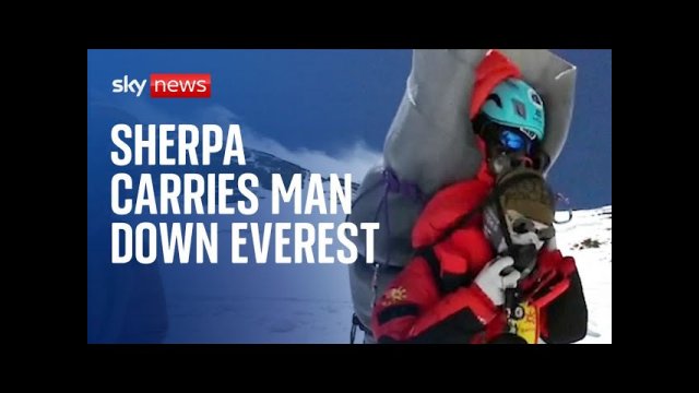 Everest: Sherpa rescues Malaysian man from 'death zone', carrying him on his back [VIDEO]