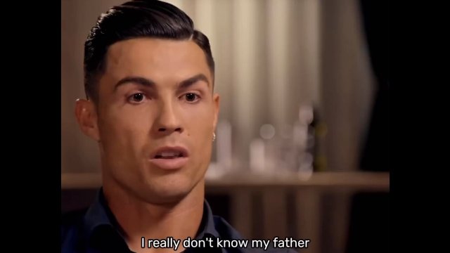 Ronaldo gets emotional after seeing clip of father before he passed away [VIDEO]