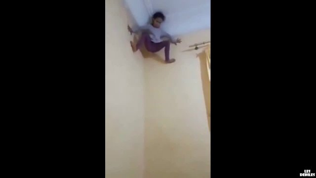 Spider kid straight from horror movies