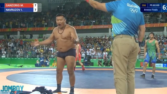 Wrestling Coaches Strip in Protest at the 2016 Olympics, a breakdown