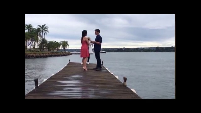 The couple's photoshoot ends badly