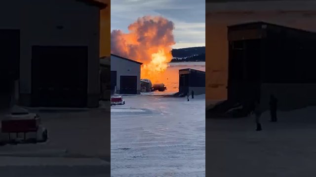 Explosions and Large Fireball in Gallatin County After Truck Hits Propane Tank