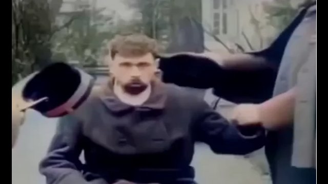 WW1 Soldier experiencing shell shock (PTSD) [VIDEO]