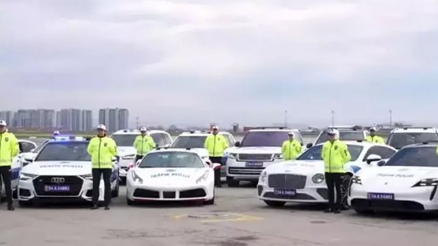 Turkey Police Convert Confiscated Luxury Rides Of Crime Gangs Into Police Cars [VIDEO]
