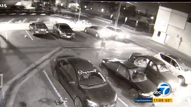 Criminal chooses the wrong car to rob [VIDEO]