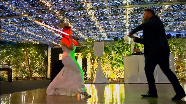 A couple from the USA had a Star Wars themed wedding [VIDEO]