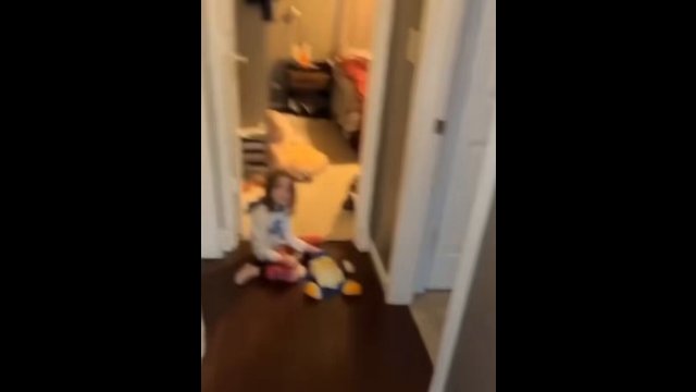 Father caught his child doing this [VIDEO]