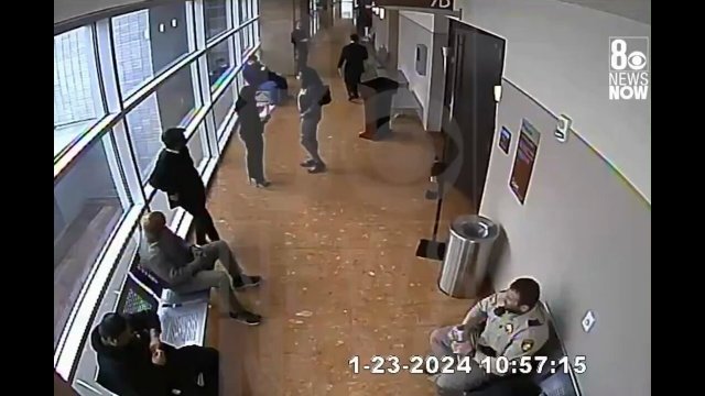 Father Waits Outside Courtroom To Knock Out His Daughters Attacker [VIDEO]