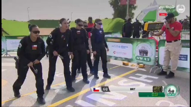 Chile decided to highlight an all women’s SWAT team for international competition in the UAE [VIDEO]