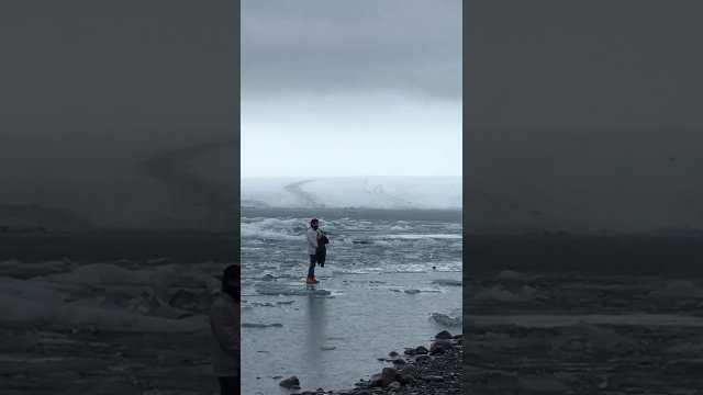 Idiot Abroad - Stuck on ice in Jökulsárlón Lake, Iceland